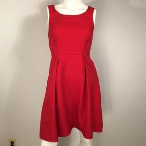 The Limited red dress